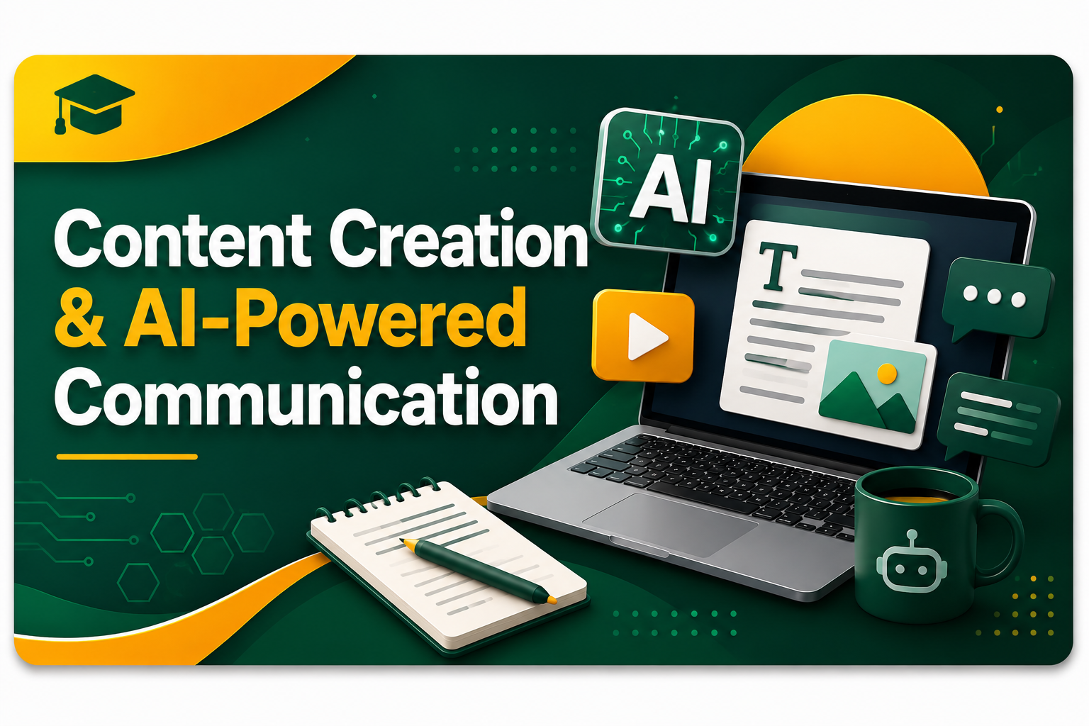 Content Creation  & AI-Powered Communication
